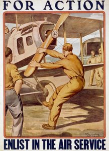 アクションのために、航空サービスに参加する、1917-20